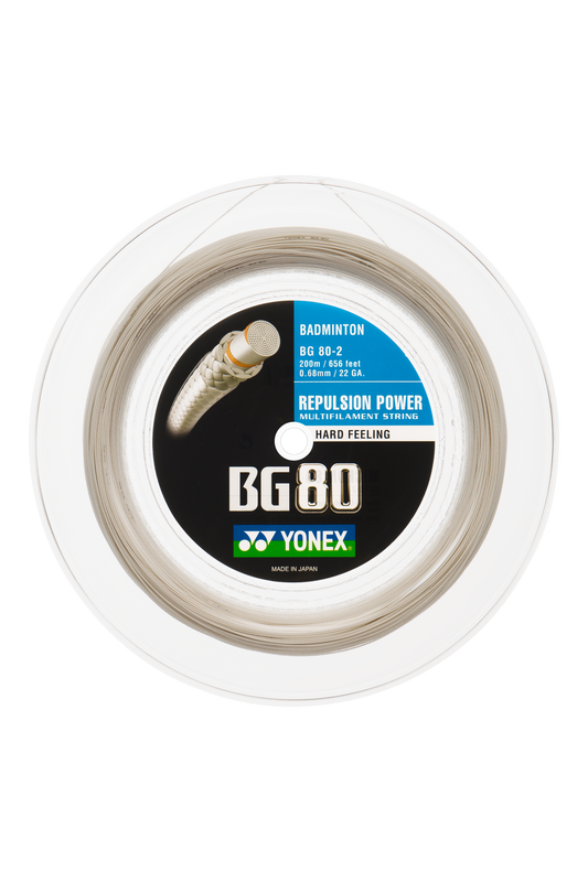 Yonex BG80 Badminton String Reel (200m)